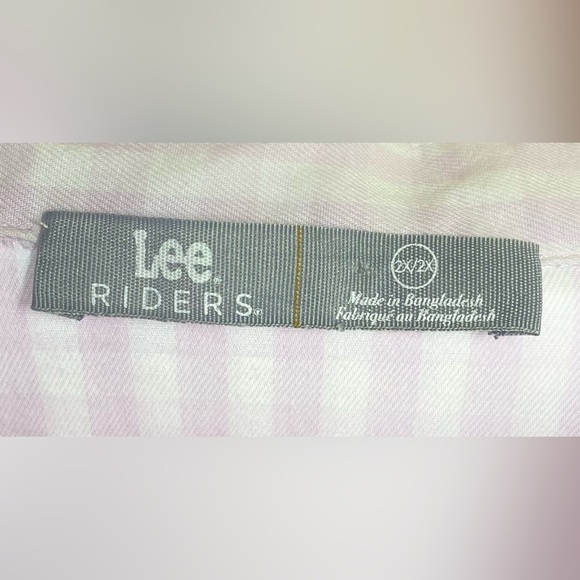 NWT Riders by Lee Indigo Women's Plus Size Easy Care ¾ Sleeve Woven Shirt Sz 2X - Picture 8 of 9